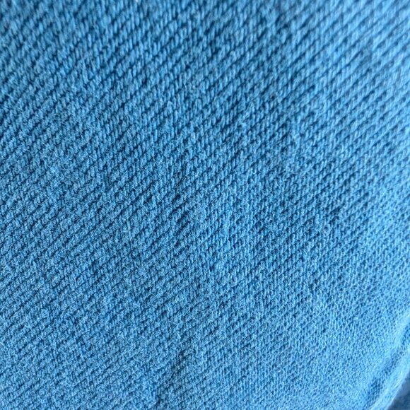 Mango Nora Button Fly Wide Leg High Rise Jeans Vibrant Blue Size 10 Denim - Picture 8 of 10